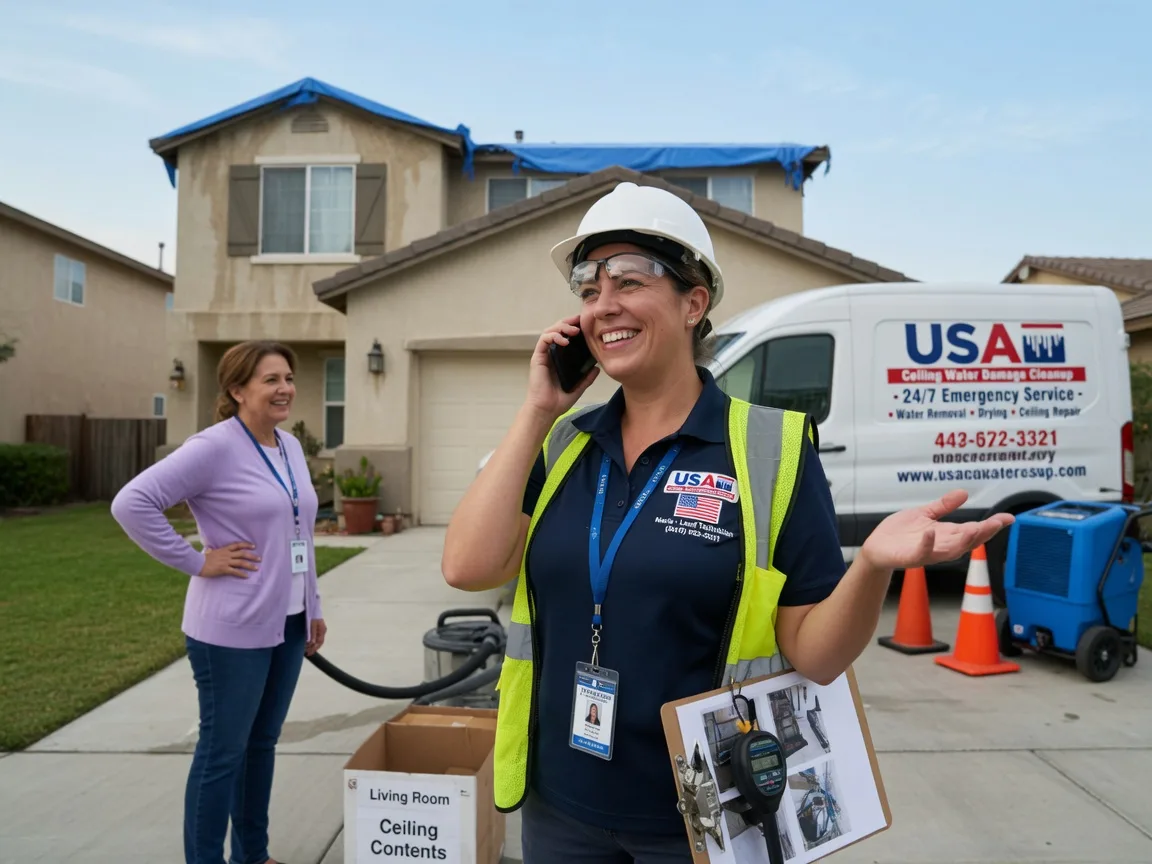 Ceiling Water Damage Restoration Ursa, IL FAQs